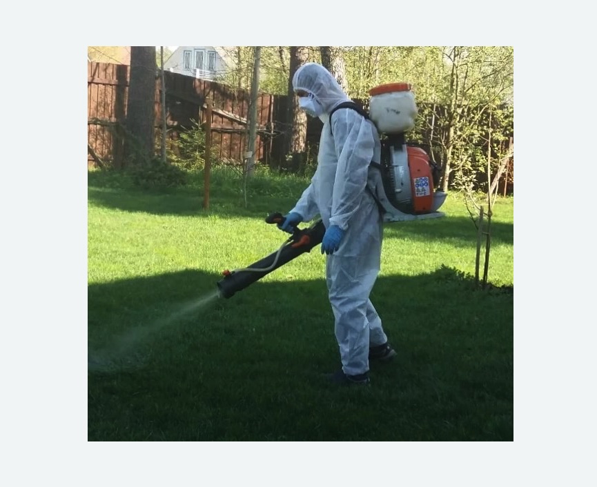 Обработка территории от клещей в Майкопе